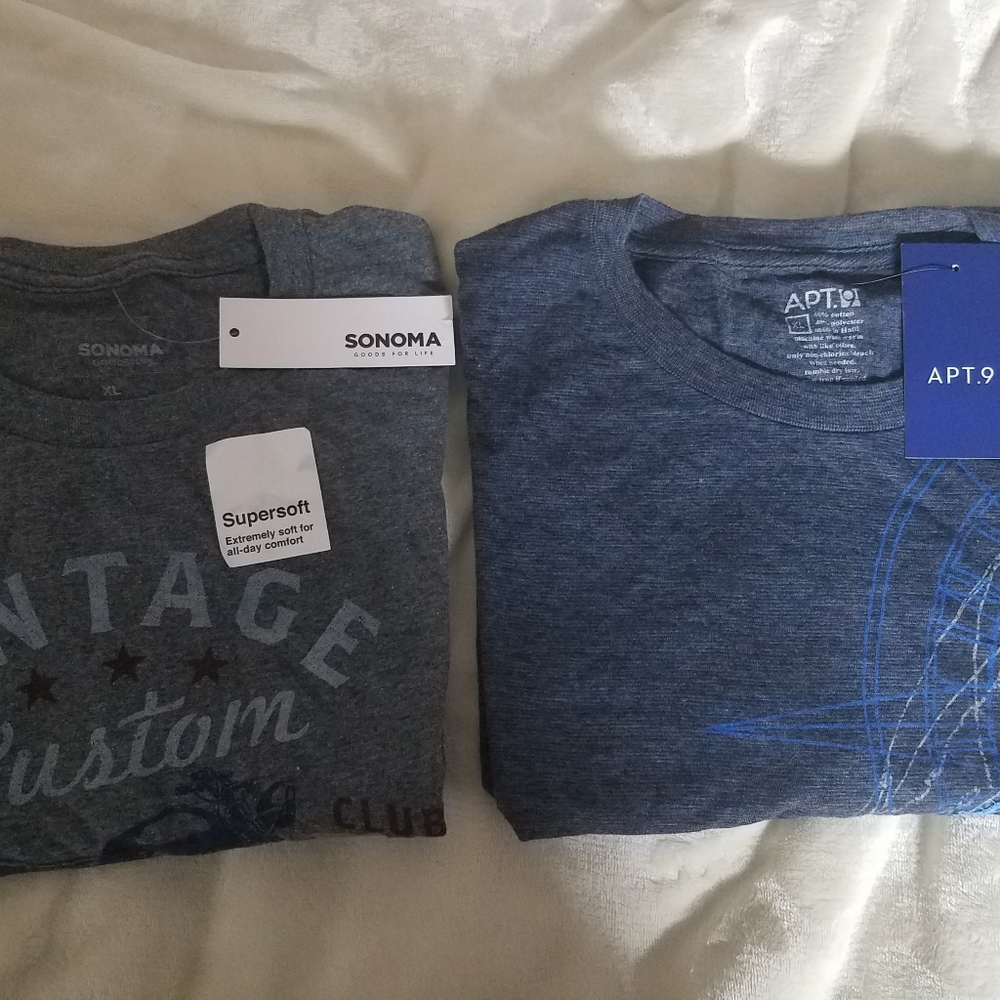 **SOLD**Apt. 9 & Sonoma XL men's shirts Never worn